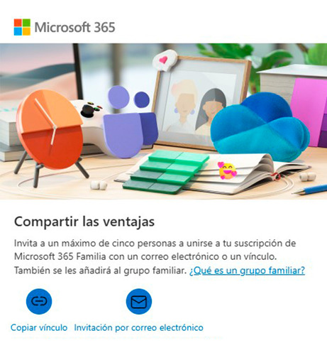 Microsoft 365 6 Usuarios Licencia Digital 1 Año La Mejor