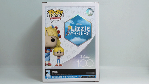 Funko Pop Lizzie Mcguire With Monologue Lizzie #1346 (Usado)