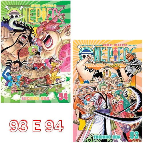 One Piece 93 E 94! Mangá Panini! Novo E Lacrado!