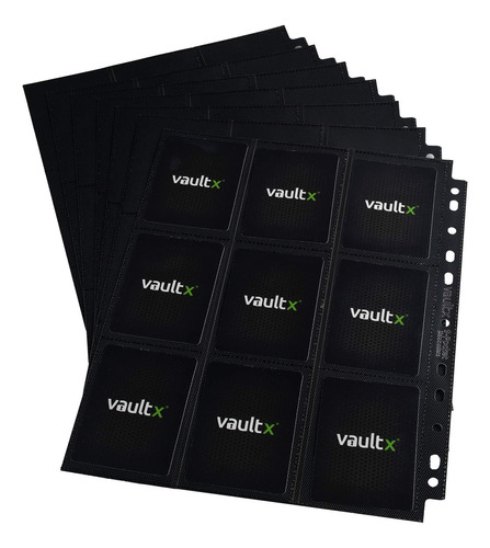 Vault X ® Sideloaders - 9-pocket A4 Trading Card Binder Page