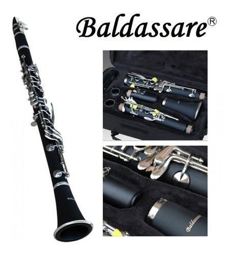 Clarinete Importado Baldassare Incluye Estuche