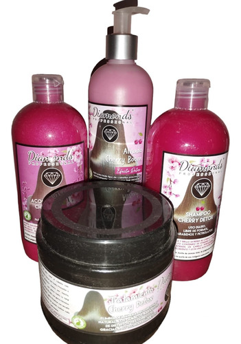 Set Cherry Detox Completo 500ml Diamonds