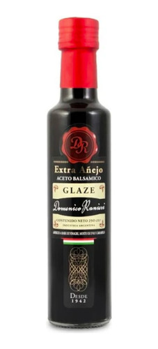 Aceto Balsamico Extra Añejo Glaze Domenico Ranieri 250 Ml.