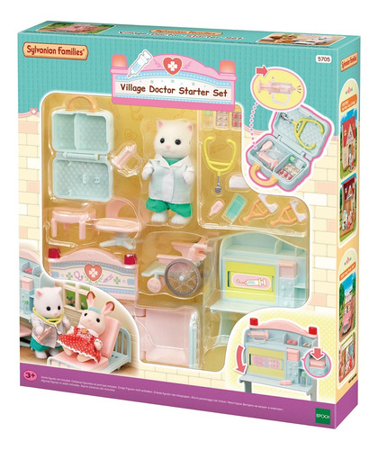 Set Doctora De La Aldea Sylvanian Families 