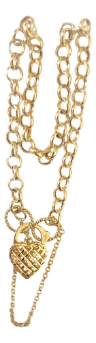 Pulseira Elo Portugues Ouro 18k Rosangela Lima Joias