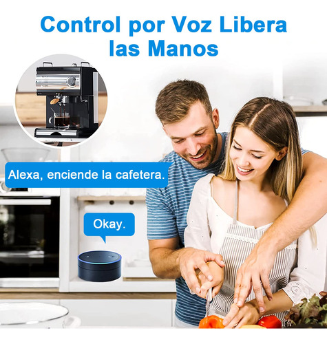 Enchufe Inteligente Wifi Bluetooth Multifuncional 2 Piezas