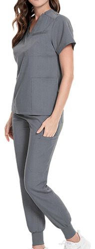 2 Uniformes De Enfermería Scrub Set Enfermera Pantalones