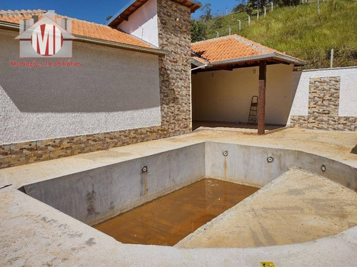 Imagem 20 de 30 de Linda Edícula, Construção Nova, Com 1 Dormitório, Área Gourmet, Piscina, Jardim, Lago, À Venda, 800 M² Por R$ 270.000 - Zona Rural - Pinhalzinho/sp - Ch0934