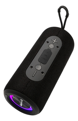 Parlante Monster Audio P468n Tws Color Negro Rgb