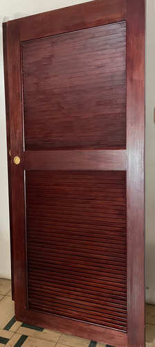 Puertas Con Rejillas De Cedro En Perfectas Condiciones. Prec (Usado)