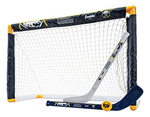 Set De Minihockey Franklin Sports Buffalo Sabres Nhl Con Gol