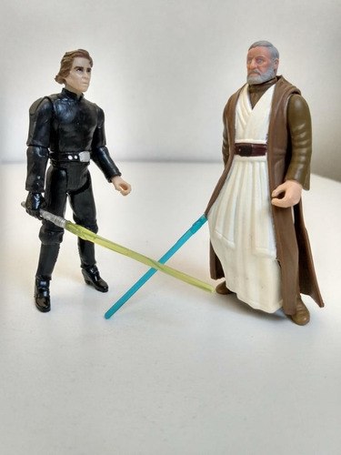 Star Wars Luke Skywalker Return Otj, Obi Wan Kenobi New Hope (Usado)