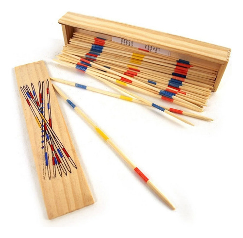 Mikado En Madera Con Estuche 30 Piezas Montessori Ltf Shop 