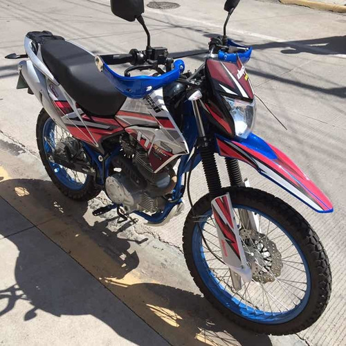 Imagen 6 de 8 de Calcomanias Stickers Para Moto Dm 250 Italika Ros/gri