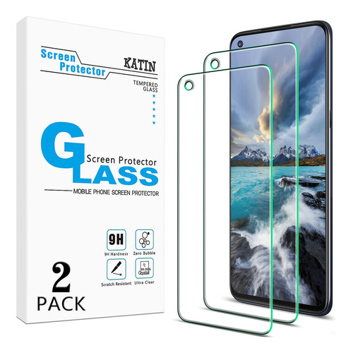 Katin 2 Para Oneplus Nord N100 Agujero Camara Protector 9h