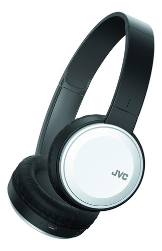 Jvc Wireless Lightwight Flat Plano Plegable En La Cabeza De Color Blanco