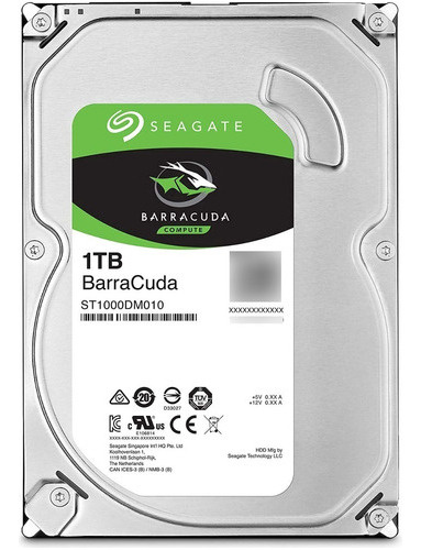 Disco Duro Toshiba P300 1tb Sata 7200rpm 64mb  3.5in Para Pc