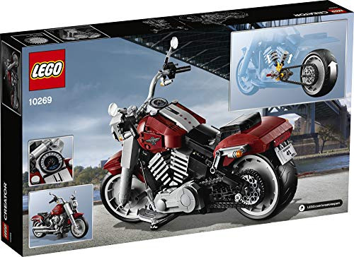 Edificio Lego Creator Exper Harley-davidson Fat Boy 10269