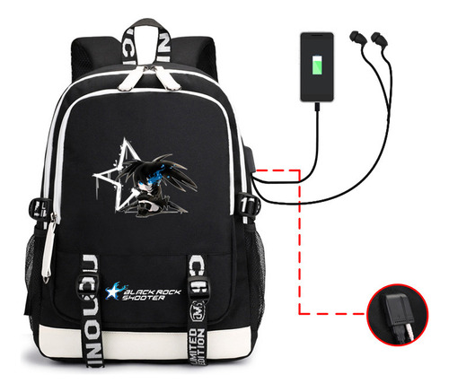 Mochila Escolar Para Estudiantes Transfronterizos Black Rock