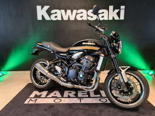 Imagem 2 de 10 de Kawasaki - Z900 Rs Preta 2022 - Lançamento