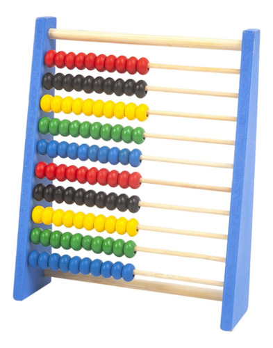 Brinquedo Educacional De Moldura De Contagem L Azul