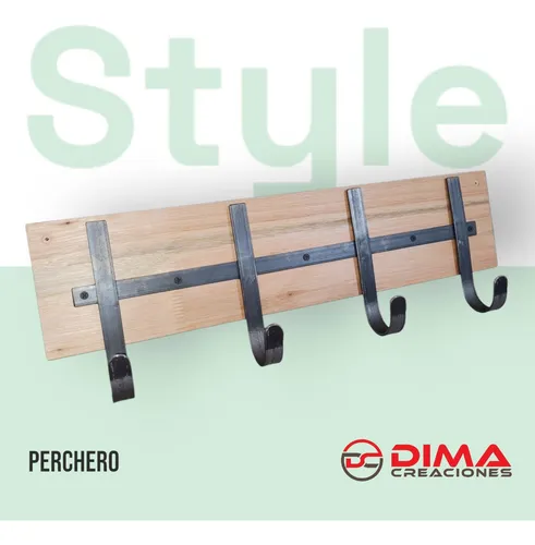 Perchero de pared estilo industrial new arrivals