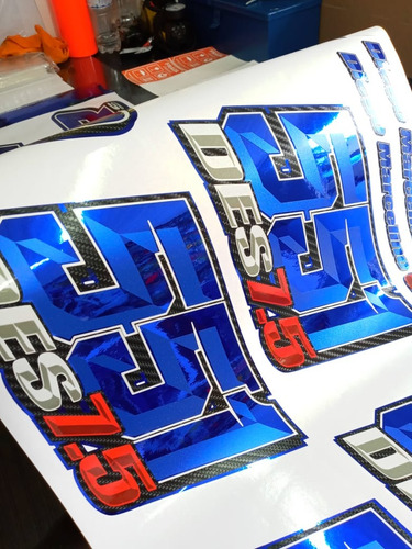 Kit Adesivo Numeral Para Carro De Arrancada Competição
