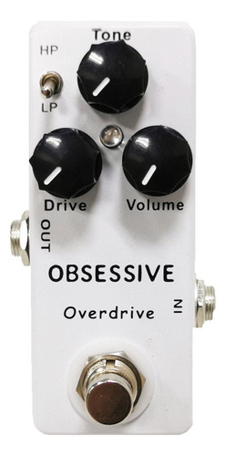 Pedal De Efeitos Obsessivo-compulsivo Sobre Guitarra