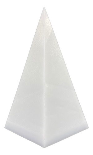 Molde De Pirâmide Russian Polietileno (10cm X 20cm) Cor Branco