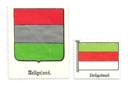 S0229 Alemanha Helgoland Cinderela Rótulos Álbum Scott Bras