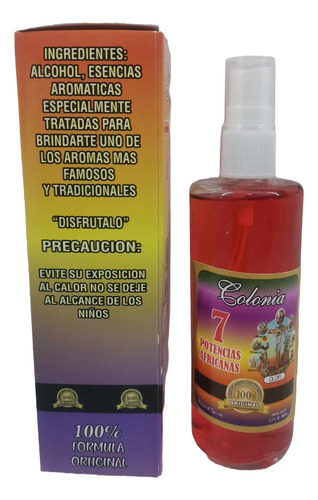Loción 7 Potencias Africanas Prosperidad Bienestar + Regalo