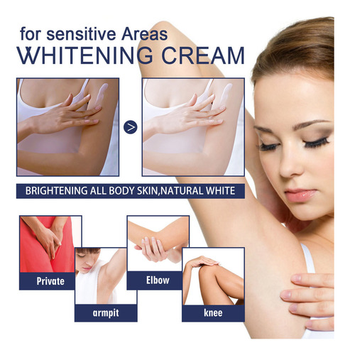 & Crema Blanqueadora For Axilas T, Humectante For Blanquear