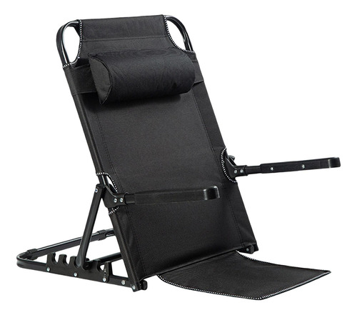 Respaldo De Cama Plegable Ajustable Lazy Floor Silla Soporte