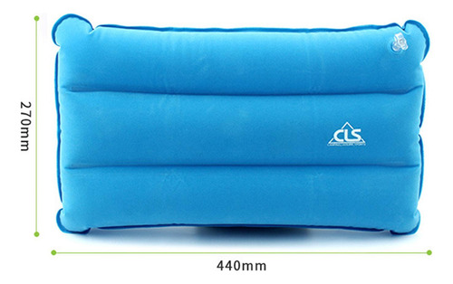 2 Cojín Inflable De La Almohada Del Cuello Que Acampa Al