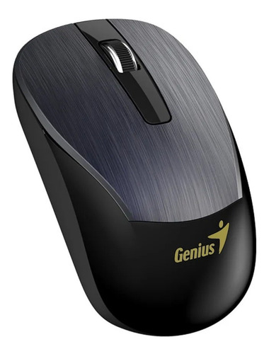 Imagen 1 de 5 de Mouse Inalámbrico Genius Eco 8015 Recargable Iron Gray Pc