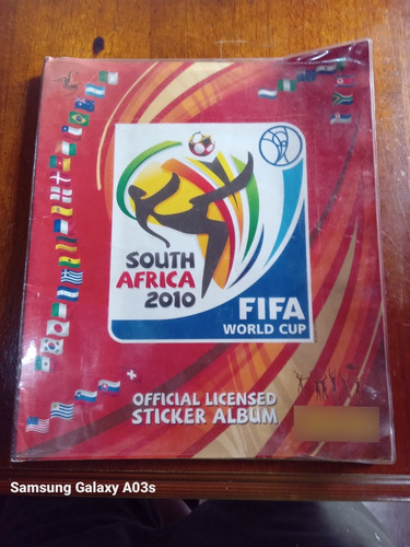 Álbum Panini South África 2010.