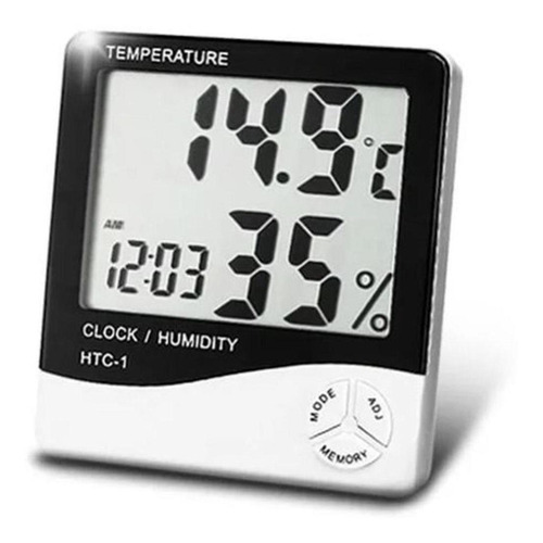 Termo-higrômetro Digital - Temperatura E Umidade - 9,5x11cm
