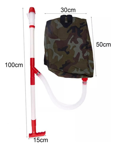 Fertilizante Manual Mochila Para Gránulos Y Polvos,dos Raíce