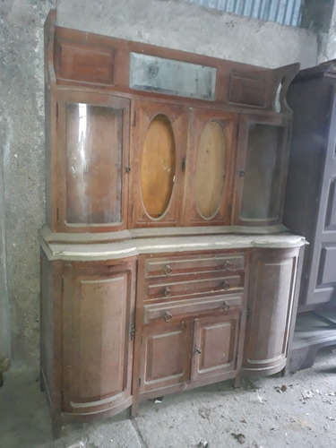 Antiguo Mueble Aparador Armario De Roble Vea!! (san José)