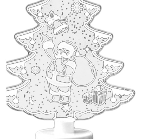 3 Christmas Decoration Lights Table Centerpiece Xmas Tree