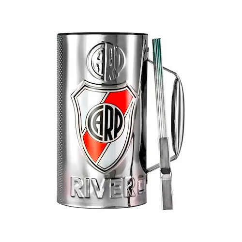 Vaso Guira Con Raspador River Plate Pro Oficial Open Music