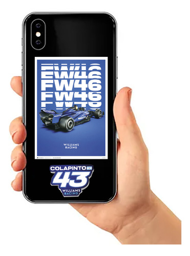 Calcos Stickers - Casco Termo - F1 Colapinto