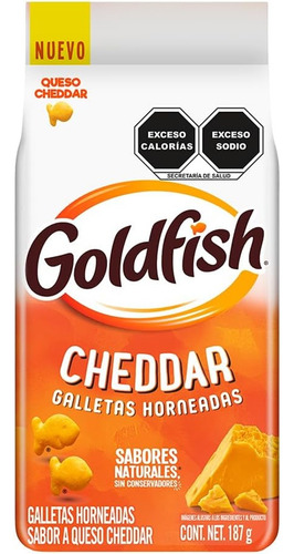 Goldfish Cheddar 187g