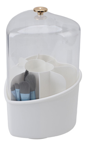 Brochas De Maquillaje Y Soporte Para Brochas Giratorias, 8 P