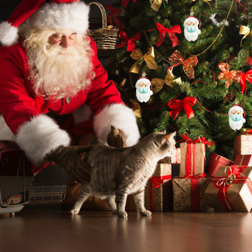 Adornos Colgantes De Resina Para Árbol De Navidad, Regalos C