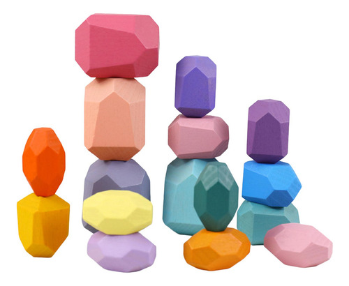 Juego De Apilamiento De Bloques De Construcción De Estilo D