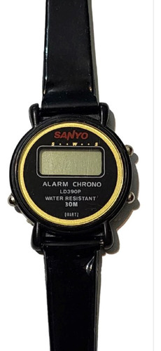 Reloj Sanyo Mod Ld 390p Retro Decada Del 80