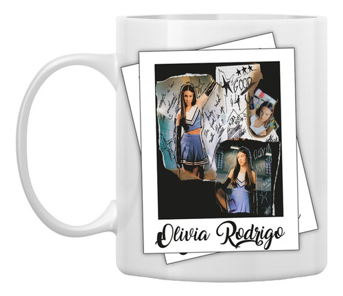 Taza Olivia Rodrigo #6 Blanco Olivia Rodrigo 6
