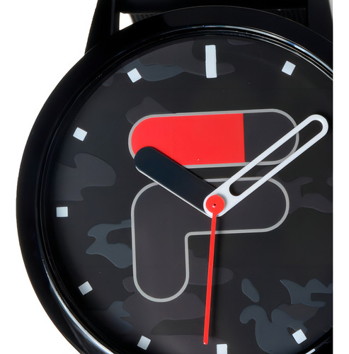 Reloj Fila Hombre Azul Casual Style 38180101 Color de la correa Negro 2
