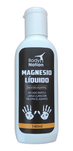 Magnesio Líquido 140 Ml Calistenia, Escalada, Pole Dance